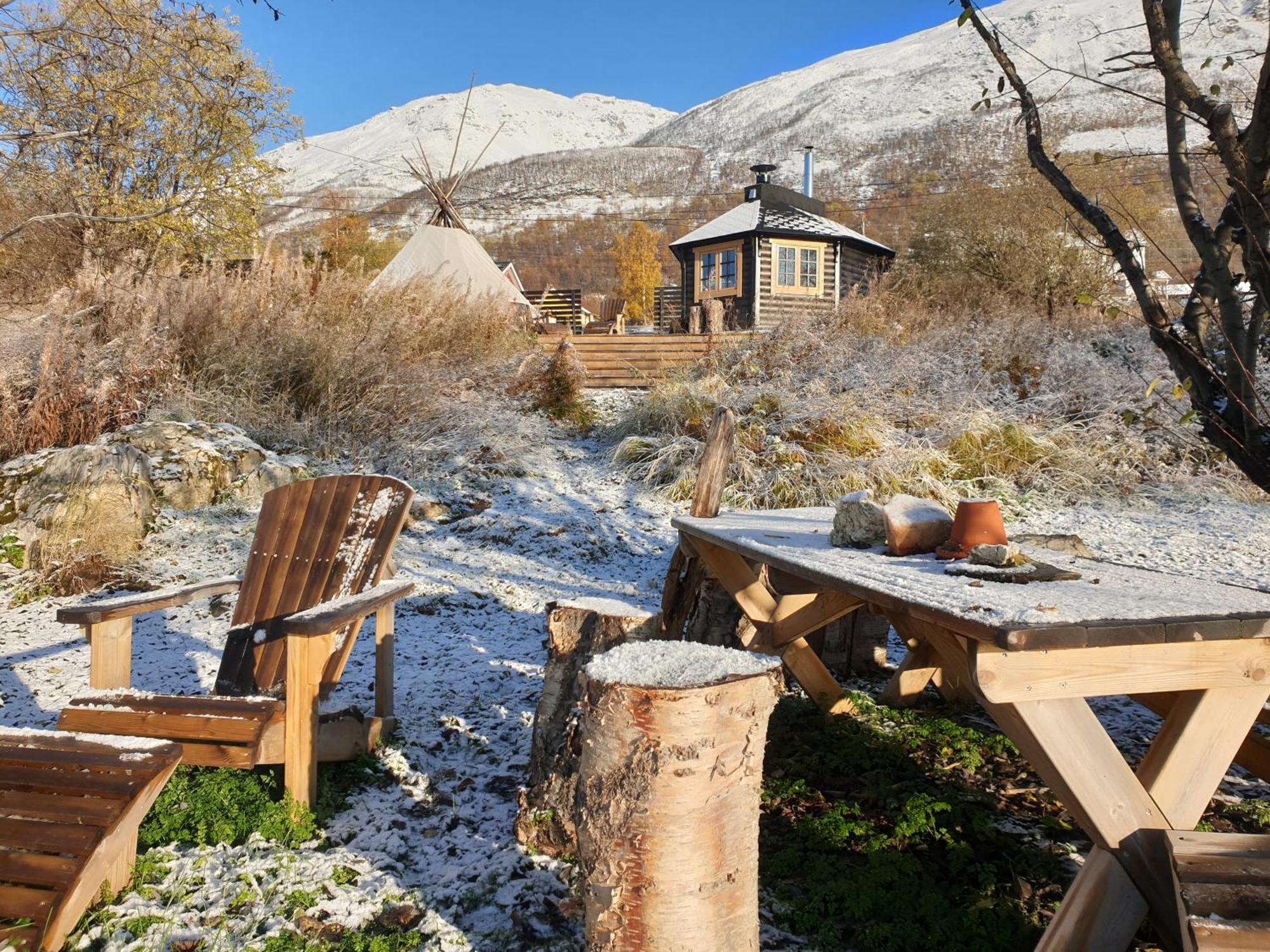 Olderdalen Ski Camp Екстер'єр фото